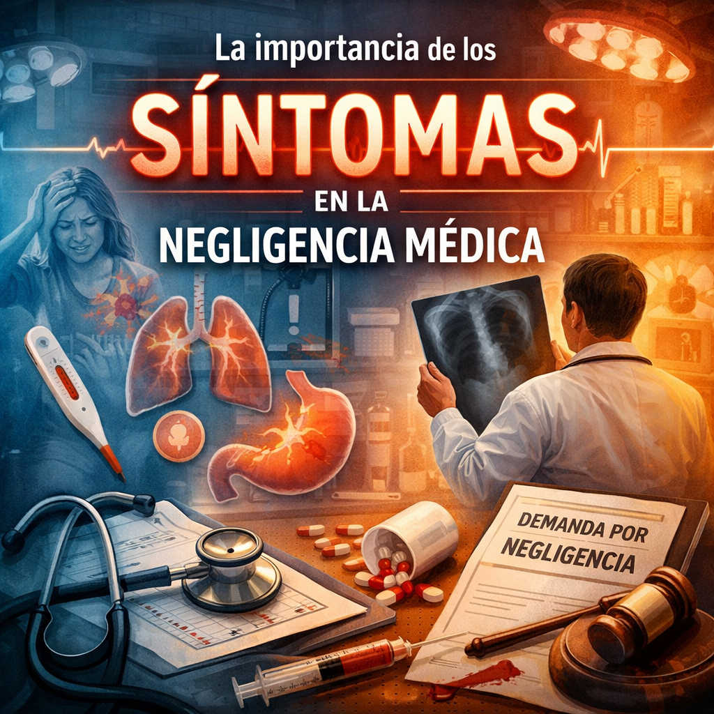 La importancia de los síntomas en la negligencia médica